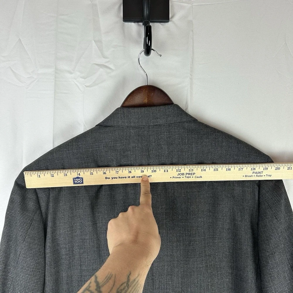 Brooks Brothers Vintage Sport‎ Coat Mens Houndstooth 2 Button 43 L Made In USA